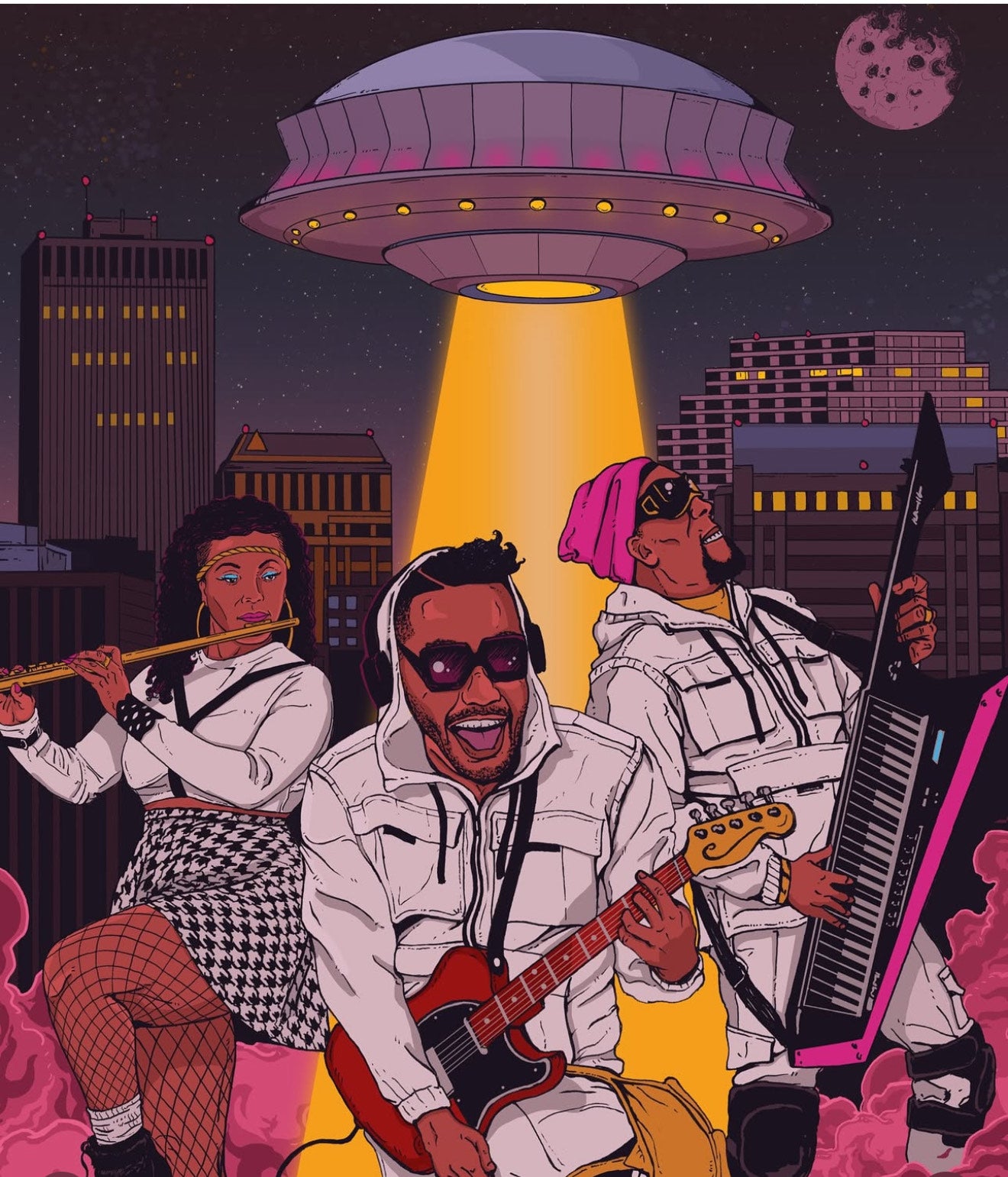 Space Age Synthin Poster by Nick Richard | Autographed
